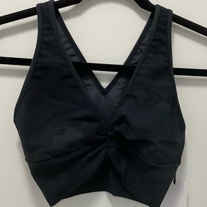 Alo Yoga Sports Bra Green Camoflauge Small